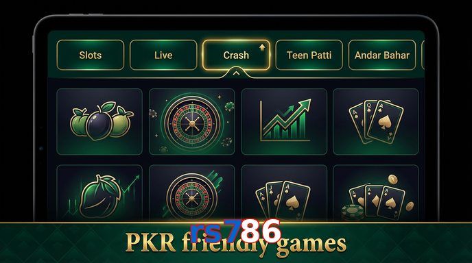 Game list for Rs786 games section